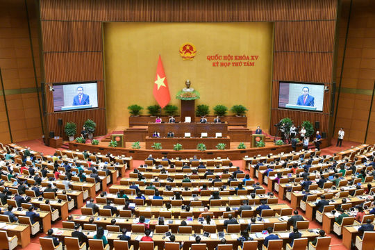 Kỳ họp thứ 8, Quốc hội khoá XV: Quyết tâm đổi mới, khơi thông nguồn lực cho phát triển Kỳ họp thứ 8, Quốc hội khoá XV: Quyết tâm đổi mới, khơi thông nguồn lực cho phát triển