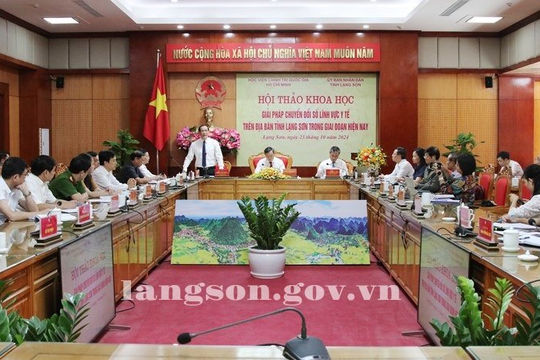 Lạng Sơn: 100% cơ sở khám chữa bệnh công lập sử dụng phần mềm quản lý thông tin bệnh viện