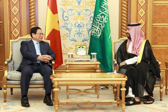 Việt Nam - Saudi Arabia nâng kim ngạch thương mại song phương lên trên 10 tỷ USD vào năm 2030 Việt Nam - Saudi Arabia nâng kim ngạch thương mại song phương lên trên 10 tỷ USD vào năm 2030
