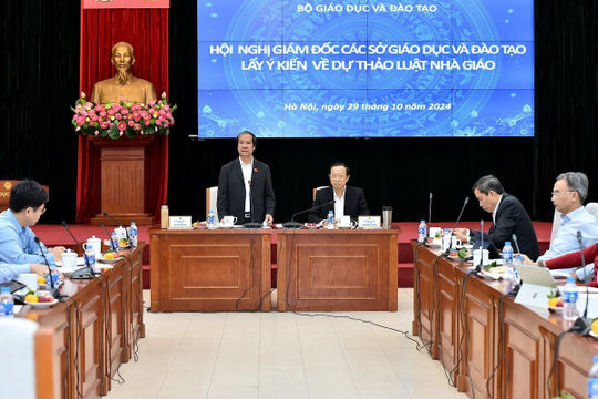 Luật Nhà giáo: “Bệ đỡ” về luật pháp để phát triển lực lượng nhà giáo