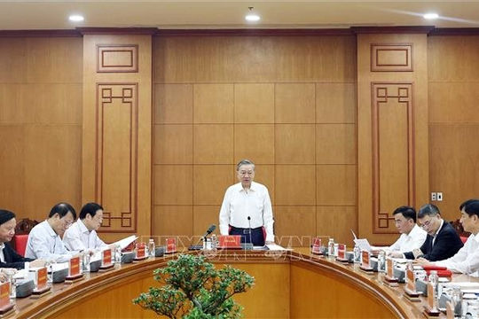 Tổng Bí thư Tô Lâm: Không lợi dụng phòng, chống tham nhũng, lãng phí, tiêu cực để cản trở phát triển hoặc trục lợi