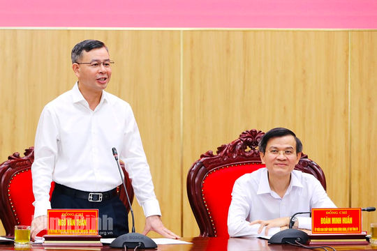 Đoàn kiểm tra, giám sát làm việc với tỉnh Ninh Bình về công tác phòng, chống tham nhũng, tiêu cực Đoàn kiểm tra, giám sát làm việc với tỉnh Ninh Bình về công tác phòng, chống tham nhũng, tiêu cực