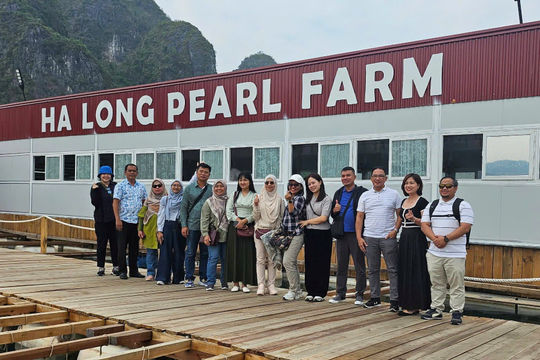 Giới thiệu làng nghề nuôi cấy ngọc trai đến với bạn bè kiểm toán quốc tế