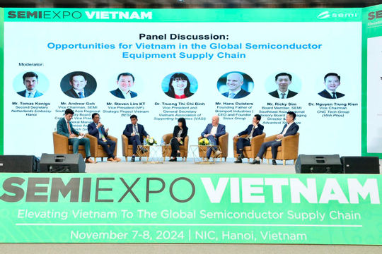 Việt Nam sẵn sàng đón nhận các cơ hội hợp tác trong lĩnh vực công nghiệp bán dẫn