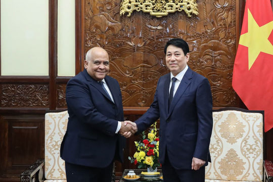 Chủ tịch nước Lương Cường tiếp Đại sứ Cuba đến chào từ biệt