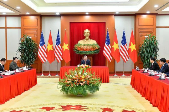 Tổng Bí thư Tô Lâm điện đàm với Tổng thống đắc cử Hoa Kỳ Donald Trump