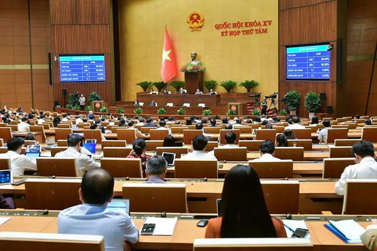Quốc hội chốt GDP năm 2025 khoảng 6,5-7% Quốc hội chốt GDP năm 2025 khoảng 6,5-7%