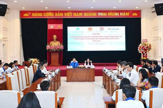 Gặp mặt 60 nhà giáo tiêu biểu tham gia Chương trình “Chia sẻ cùng thầy cô”