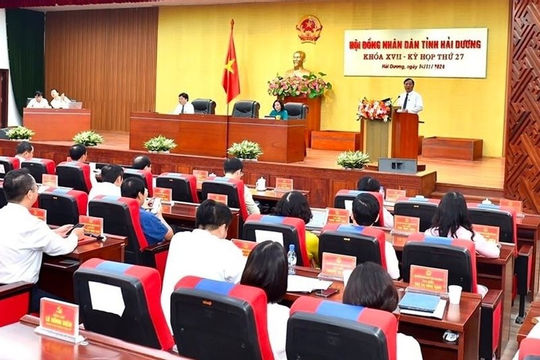 Hải Dương thông qua 10 nghị quyết phục vụ phát triển kinh tế - xã hội Hải Dương thông qua 10 nghị quyết phục vụ phát triển kinh tế - xã hội