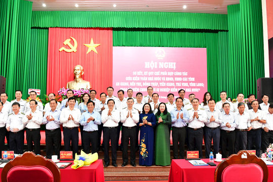 Tạo chuyển biến về chất trong công tác phối hợp giữa Kiểm toán nhà nước với các tỉnh An Giang, Bến Tre, Đồng Tháp, Tiền Giang, Trà Vinh, Vĩnh Long Tạo chuyển biến về chất trong công tác phối hợp giữa Kiểm toán nhà nước với các tỉnh An Giang, Bến Tre, Đồng Tháp, Tiền Giang, Trà Vinh, Vĩnh Long