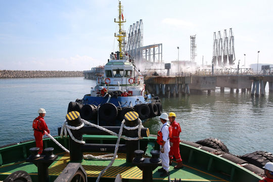 Thực tập ứng phó tình huống khẩn cấp tại Nhà máy Lọc dầu Dung Quất