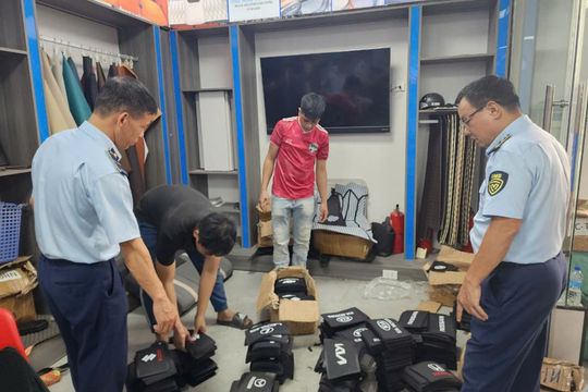 Lực lượng liên ngành 389 Hà Nội liên tục ra quân triệt phá hàng hóa giả mạo nhãn hiệu 