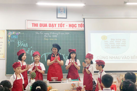 Xây dựng “Trường học hạnh phúc”, tạo lập thế hệ công dân Thủ đô văn minh, hiện đại và sáng tạo