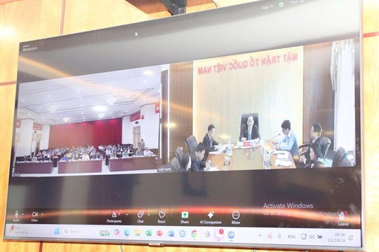 Nâng cao hiệu quả công tác Mặt trận hai nước Việt Nam - Lào