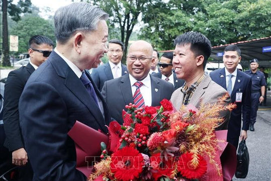 Tổng Bí thư Tô Lâm phát biểu chính sách tại Trường Đại học quốc gia Malaya