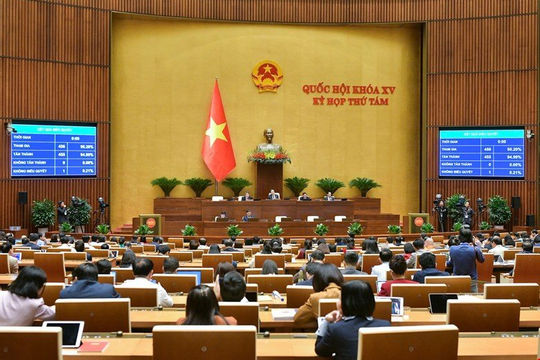 Quốc hội thông qua Luật Quy hoạch đô thị và nông thôn Quốc hội thông qua Luật Quy hoạch đô thị và nông thôn
