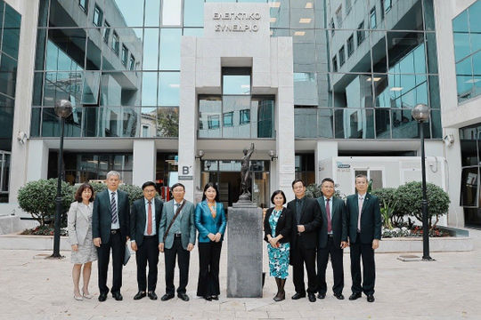 Chuyến thăm và làm việc của Đoàn Kiểm toán nhà nước Việt Nam tại Hy Lạp thành công tốt đẹp