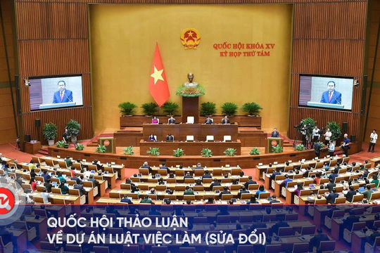 [TRỰC TIẾP] Quốc hội thảo luận về dự án Luật Việc làm (sửa đổi)

