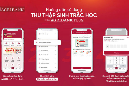 Thu thập sinh trắc học trên Agribank Plus - Cơ hội rinh iPhone 16 và nhiều quà hấp dẫn Thu thập sinh trắc học trên Agribank Plus - Cơ hội rinh iPhone 16 và nhiều quà hấp dẫn