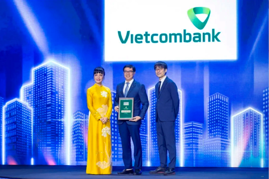 9 năm liên tiếp, Vietcombank là ngân hàng có môi trường làm việc tốt nhất Việt Nam