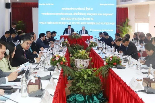 Phát triển nền kinh tế độc lập, tự chủ - Kinh nghiệm của Việt Nam và Lào