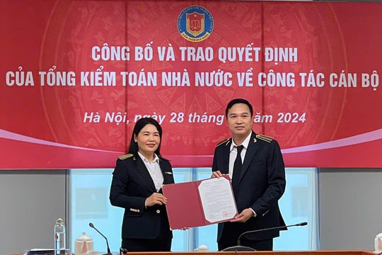 Bổ nhiệm ông Đỗ Chí Thanh làm Phó Kiểm toán trưởng Kiểm toán nhà nước khu vực I