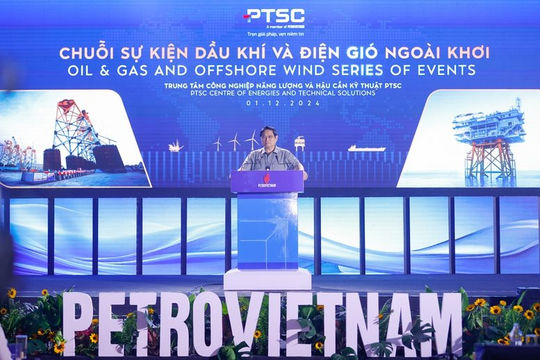 Sớm làm chủ toàn bộ công nghệ điện gió ngoài khơi