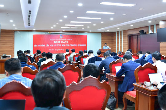 Bồi dưỡng kỹ năng ứng dụng BIM trong kiểm toán dự án đầu tư xây dựng công trình Bồi dưỡng kỹ năng ứng dụng BIM trong kiểm toán dự án đầu tư xây dựng công trình