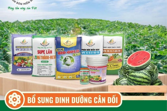 Phân bón Miền Nam hướng tới sản xuất xanh, bền vững  Phân bón Miền Nam hướng tới sản xuất xanh, bền vững
