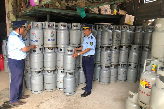 Tiền Giang:  Phát hiện 50 vụ sai phạm về kinh doanh khí hóa lỏng