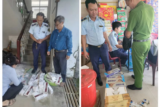 Bến Tre:  Xử lý 152 vụ buôn bán thuốc lá nhập lậu