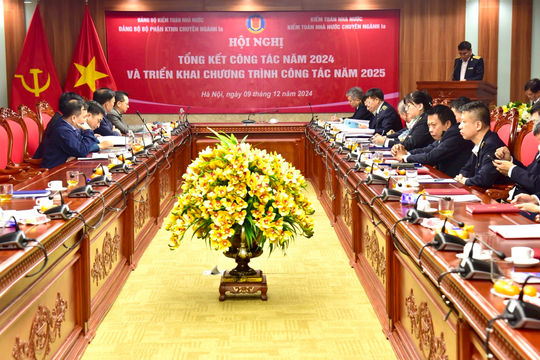 Kiểm toán nhà nước chuyên ngành Ia: Nỗ lực vượt khó, hoàn thành toàn diện nhiệm vụ trọng tâm năm 2024  Kiểm toán nhà nước chuyên ngành Ia: Nỗ lực vượt khó, hoàn thành toàn diện nhiệm vụ trọng tâm năm 2024