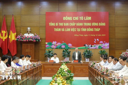 Xây dựng tỉnh Đồng Tháp phát triển trong nhóm dẫn đầu vùng Đồng bằng sông Cửu Long