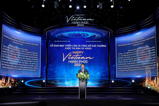 Trao giải cuộc thi ‘Việt Nam hạnh phúc’ 2024 cho 34 tác phẩm