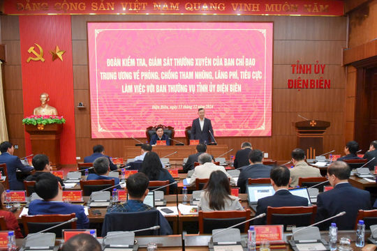 Quán triệt và thể chế hóa các chỉ đạo mới của Đảng về phòng, chống tham nhũng, lãng phí