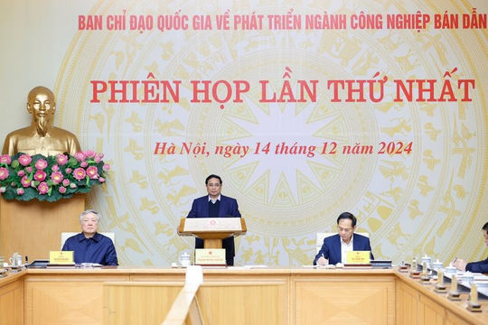 Phát triển ngành công nghiệp bán dẫn là đột phá chiến lược, là việc phải làm và quyết tâm làm bằng được