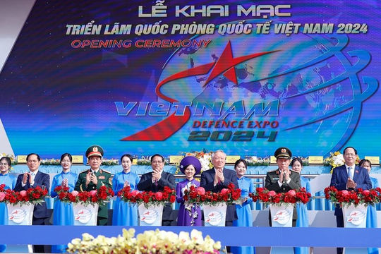 Triển lãm Quốc phòng quốc tế Việt Nam 2024 góp phần thúc đẩy đối ngoại và hợp tác quốc phòng trên tất cả các lĩnh vực