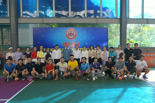 Giải thể thao Pickleball quy mô liên đơn vị trong ngành KTNN lần đầu tiên được tổ chức tại KTNN khu vực XI Giải thể thao Pickleball quy mô liên đơn vị trong ngành KTNN lần đầu tiên được tổ chức tại KTNN khu vực XI