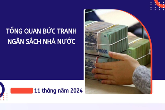 Infographic - Tổng quan bức tranh ngân sách nhà nước 11 tháng năm 2024
