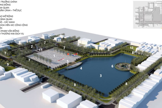 Quảng Ngãi: Đẩy nhanh thi công đường Phạm Văn Đồng và quảng trường 