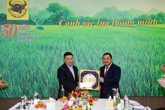 Tập đoàn Hóa chất Việt Nam hợp tác với Lào: Tiếp tục đẩy mạnh phát triển nông nghiệp bền vững