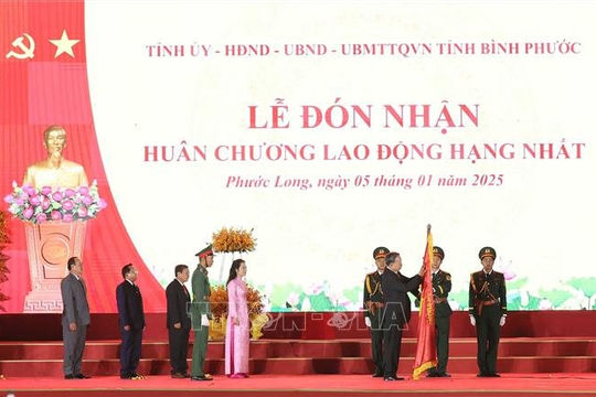Tổng Bí thư Tô Lâm dự Lễ kỷ niệm 50 năm Ngày Giải phóng Phước Long Tổng Bí thư Tô Lâm dự Lễ kỷ niệm 50 năm Ngày Giải phóng Phước Long