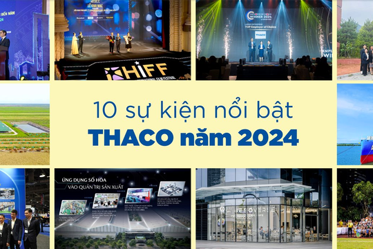 THACO: 10 sự kiện nổi bật năm 2024