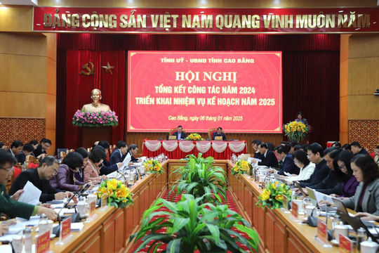Cao Bằng: Thu ngân sách năm 2024  đạt 2.517,7 tỷ đồng Cao Bằng: Thu ngân sách năm 2024  đạt 2.517,7 tỷ đồng