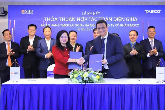 SHB và Tasco ký kết hợp tác toàn diện SHB và Tasco ký kết hợp tác toàn diện