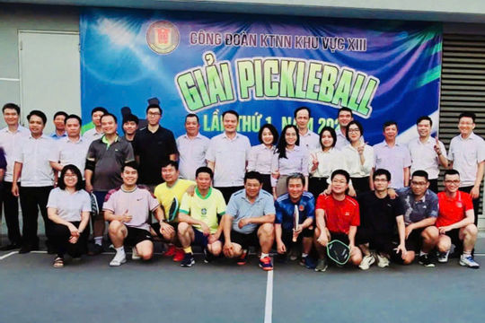 Công đoàn KTNN khu vực XIII chăm lo đời sống tinh thần, thể thao của công đoàn viên Công đoàn KTNN khu vực XIII chăm lo đời sống tinh thần, thể thao của công đoàn viên