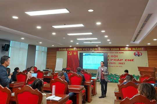 Kiểm toán nhà nước chuyên ngành IV tổ chức đào tạo về Luật Đầu tư công