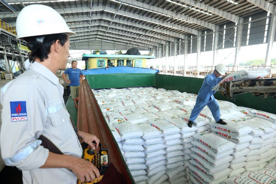 Năm 2024, Việt Nam thu về hơn 700 triệu USD từ xuất khẩu phân bón 