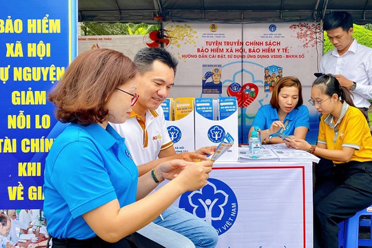 Bảo hiểm xã hội Hà Nội hoàn thành và vượt chỉ tiêu đề ra Bảo hiểm xã hội Hà Nội hoàn thành và vượt chỉ tiêu đề ra