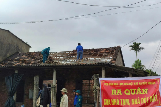 Quảng Ngãi hoàn thành xây dựng và sửa chữa 4.024 căn nhà Quảng Ngãi hoàn thành xây dựng và sửa chữa 4.024 căn nhà